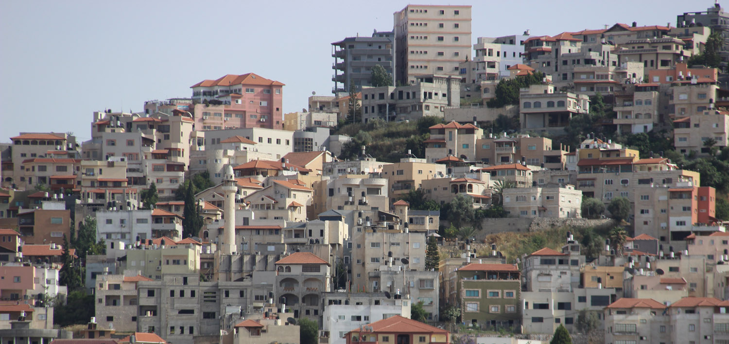 נוף העיר אום אל פחם